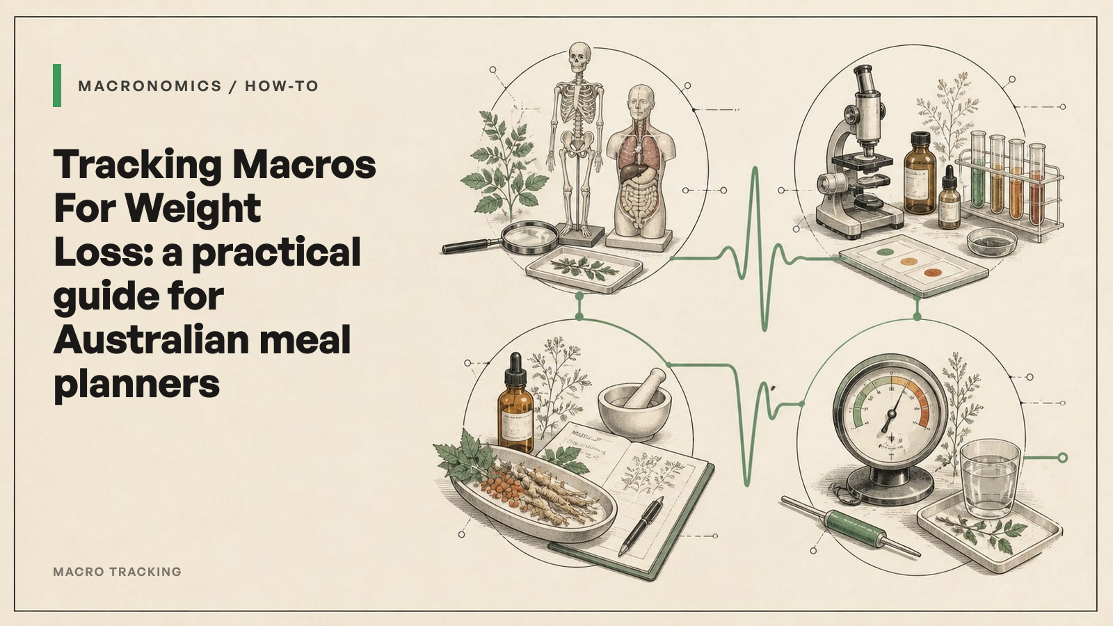 Tracking Macros For Weight Loss: a practical guide for Australian meal planners