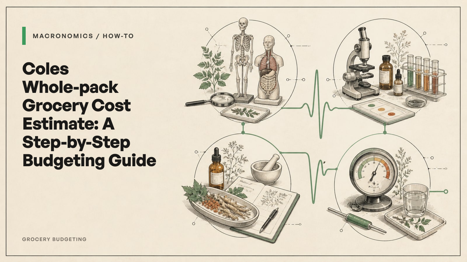 Coles Whole-pack Grocery Cost Estimate: A Step-by-Step Budgeting Guide